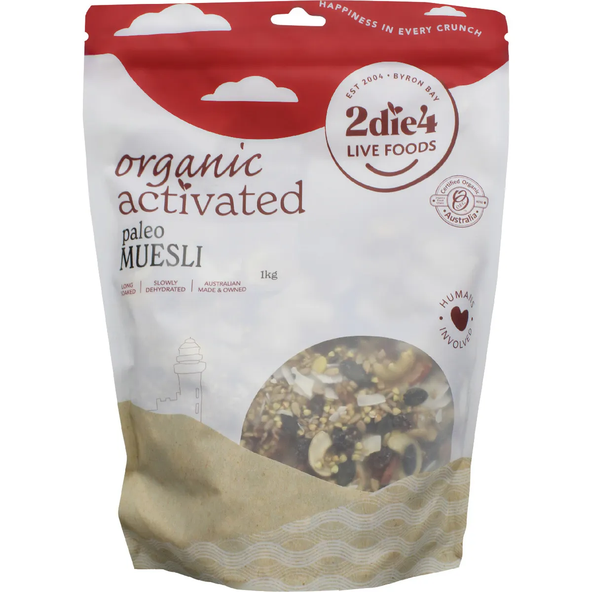 2Die4 Live Foods Activated & Organic Muesli 300g, 600g Or 1kg, Paleo - Image 4