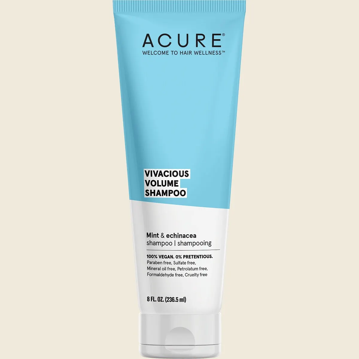 Acure Vivacious Volume Shampoo 236ml, To Moisturise & Add Shine
