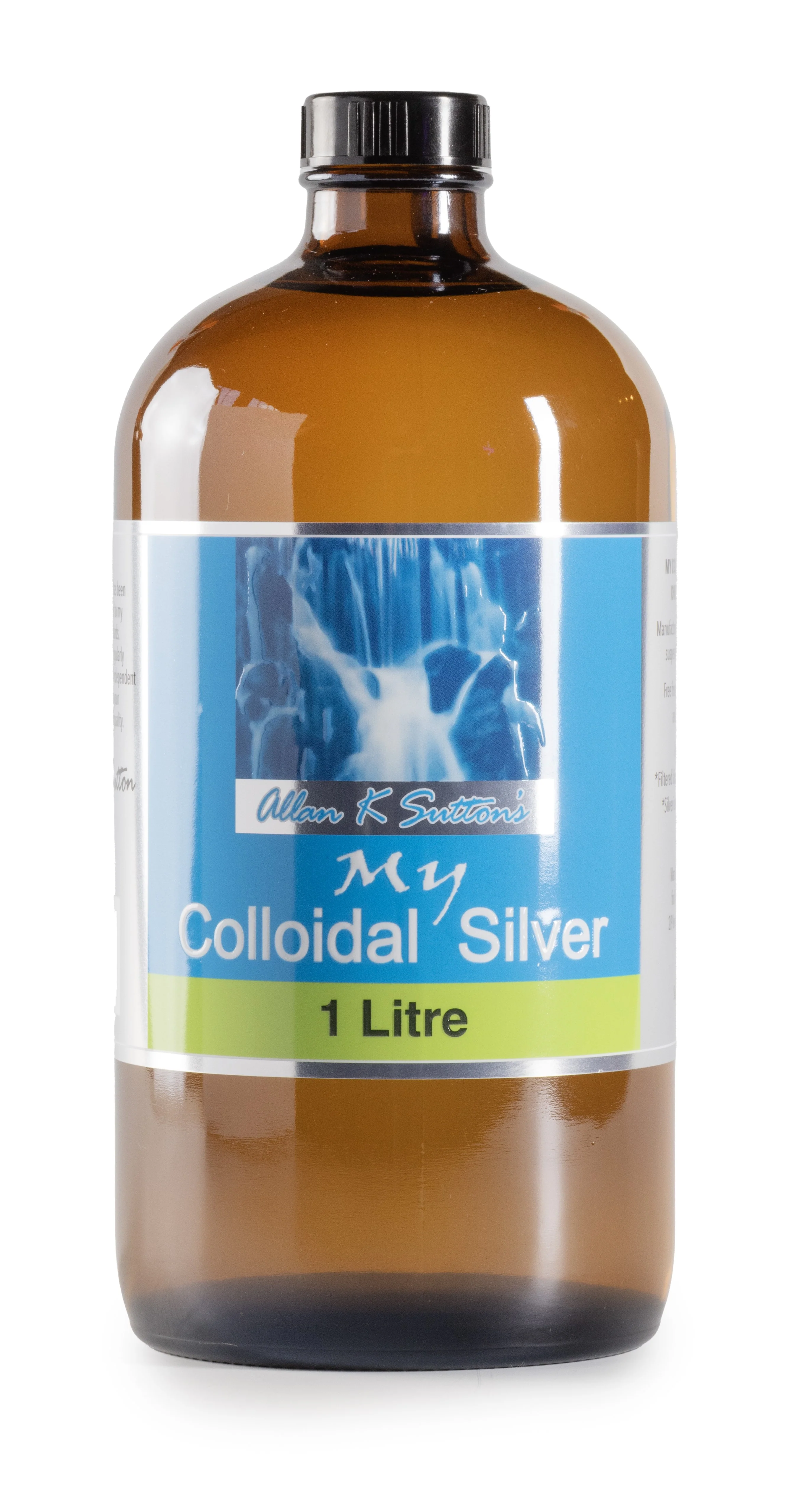 Allan K Sutton's My Colloidal Silver 300mL, 500mL Or 1L, From 99.9% Fine Silver Suspended In Purified Water - Image 3