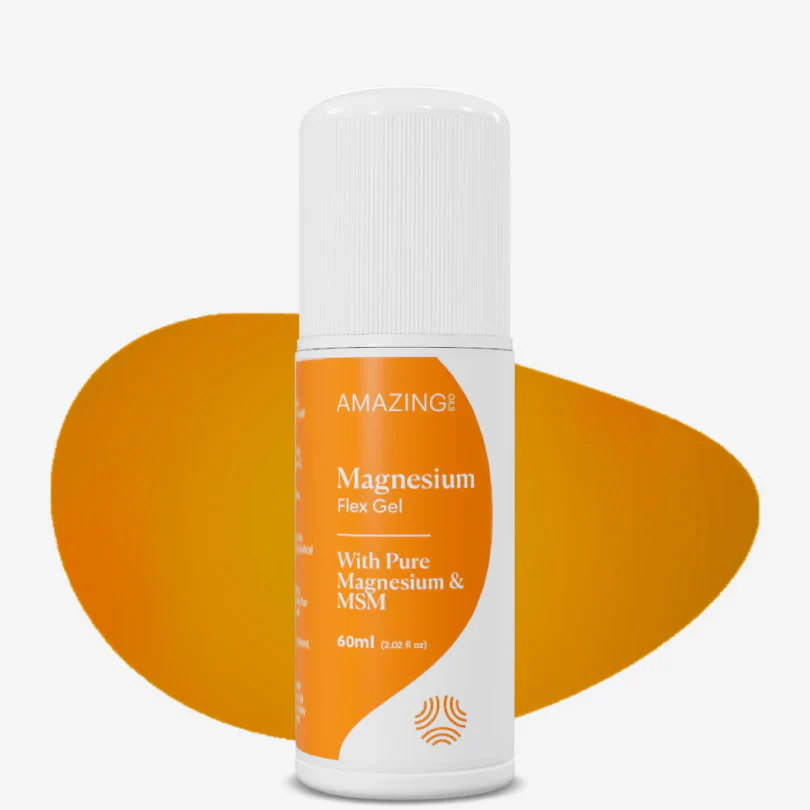 Amazing Oils Magnesium Flex Gel Roll-On 60ml, Australian & Organically Sourced - Image 3