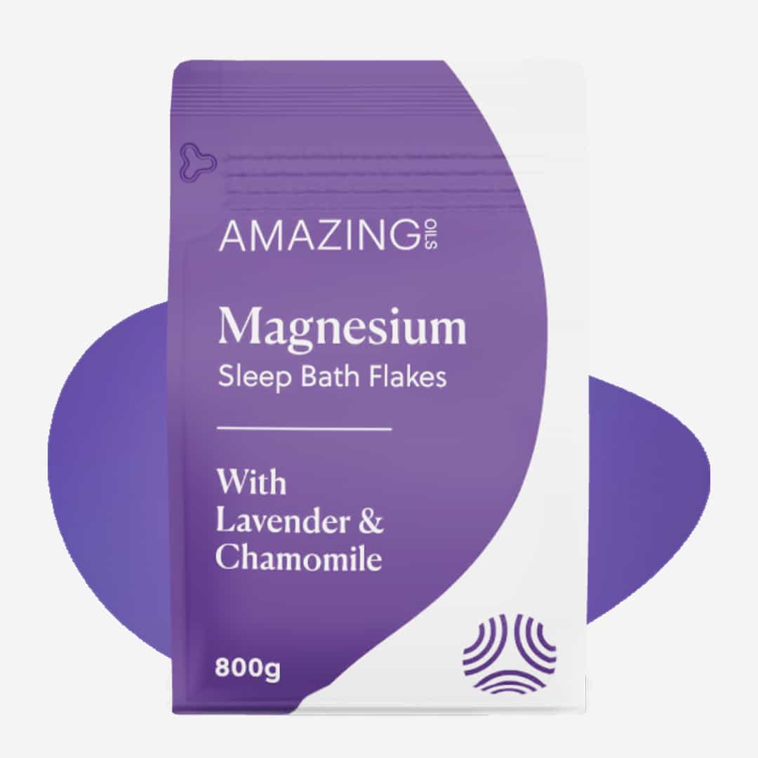 Amazing Oils Magnesium Sleep Bath Flakes 800g Or 2kg, With Lavender & Chamomile - Image 3
