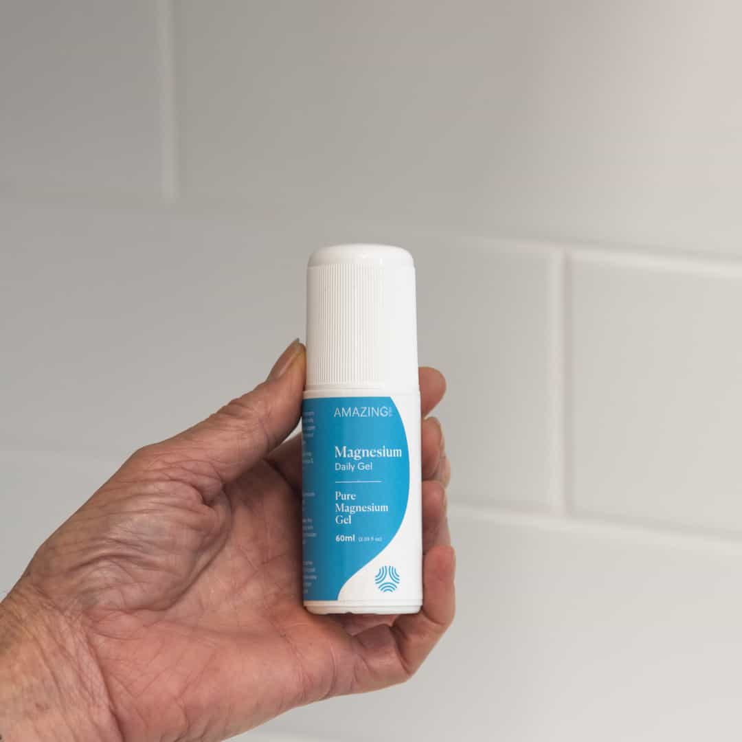 Amazing Oils Pure Magnesium Daily Gel Roll-On 60ml, Australian & Organically Sourced - Image 4