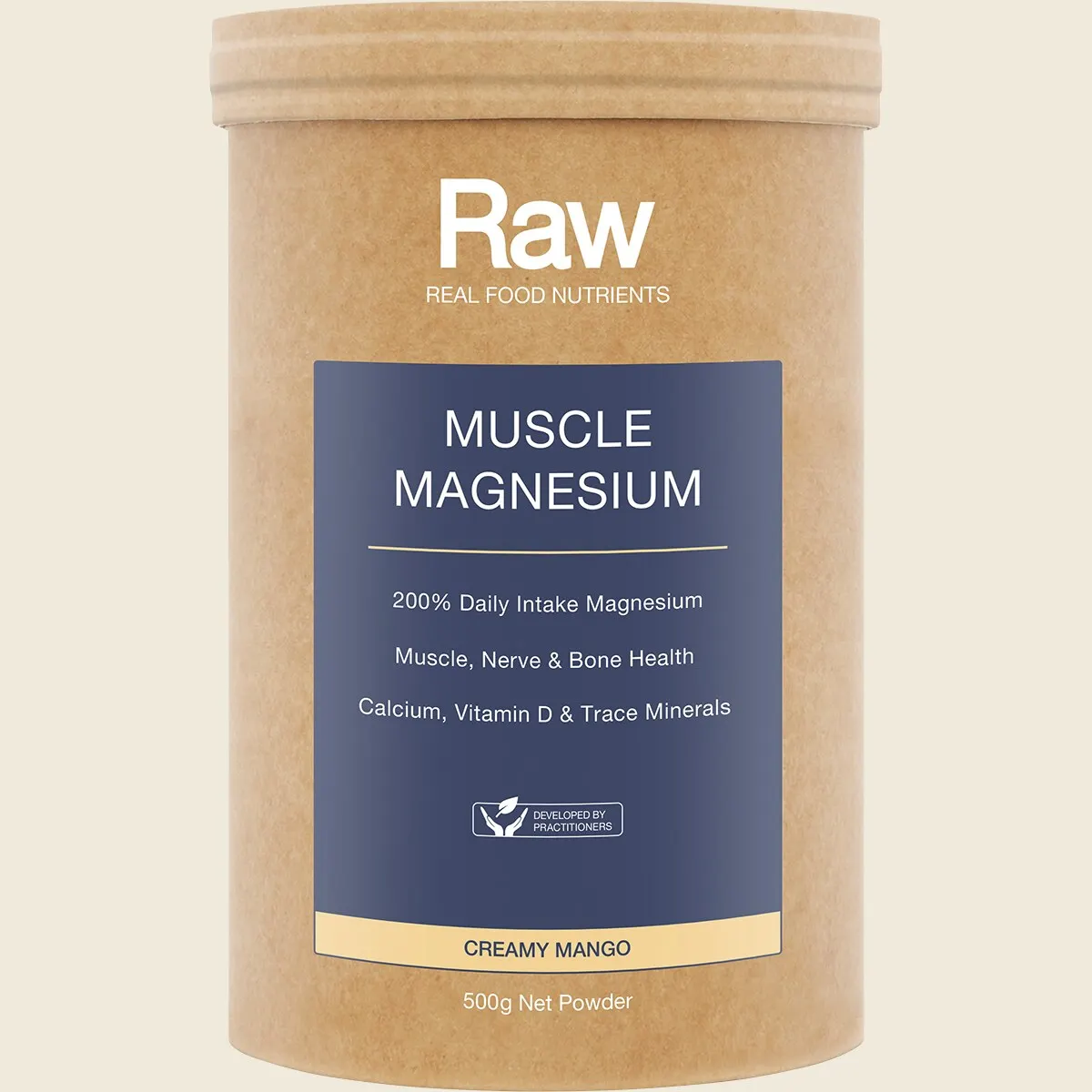 Amazonia Raw Muscle Magnesium Creamy Mango, Choose Your Size! - Image 3