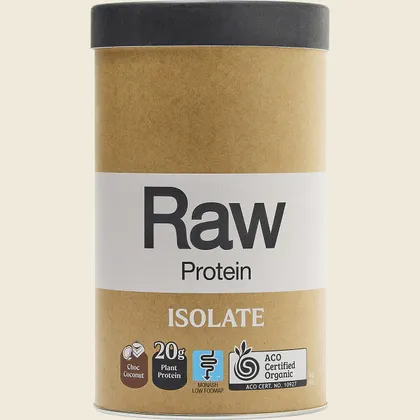 Amazonia Raw Certified Organic Protein Isolate Choc Coconut, Choose Your Size! - Image 3