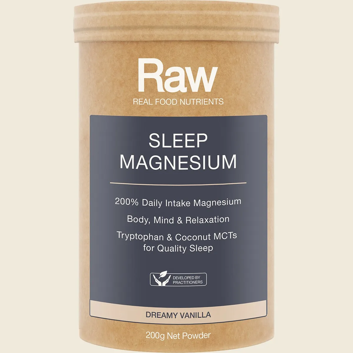 Amazonia Raw Sleep Magnesium Dreamy Vanilla, Choose Your Size! - Image 2