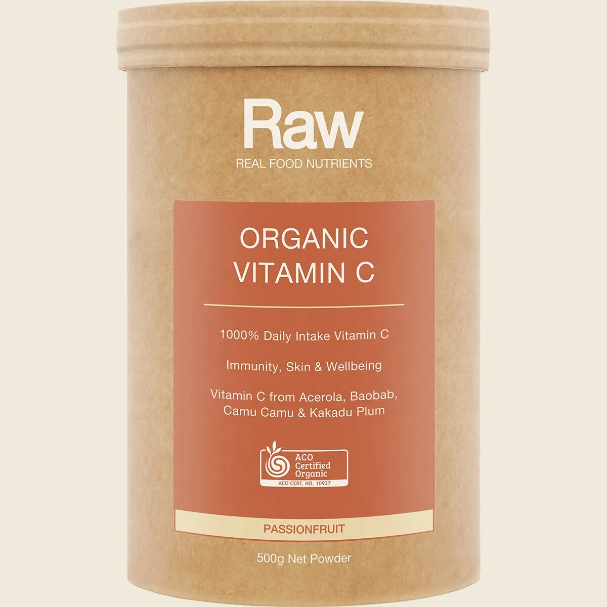 Amazonia Raw Organic Vitamin C Passionfruit, Choose Your Size! - Image 3