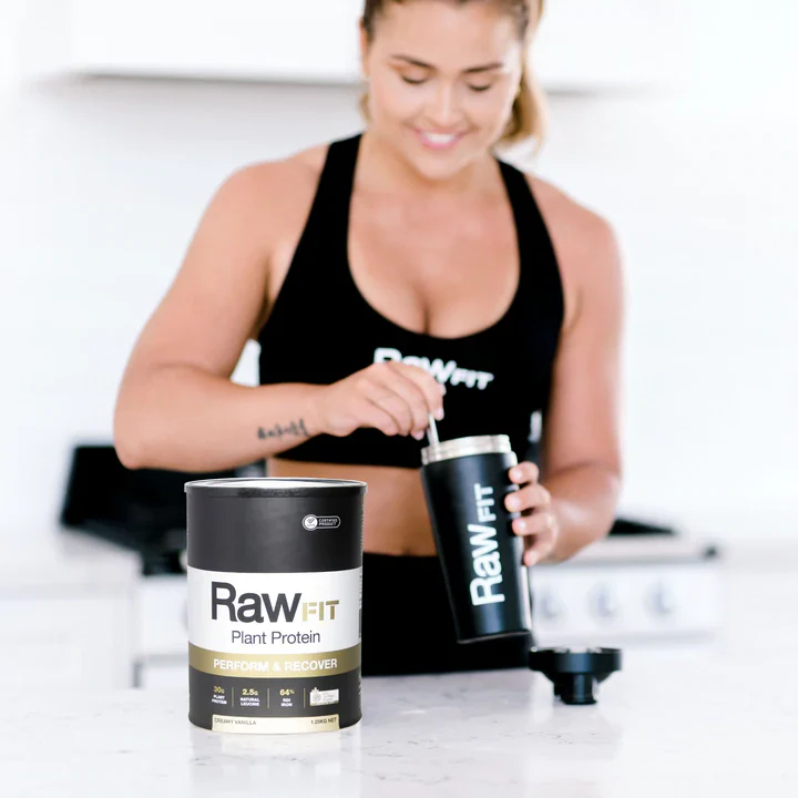 Amazonia RawFIT Plant Protein Perform & Recover 500g Or 1.25Kg, Creamy Vanilla Flavour
