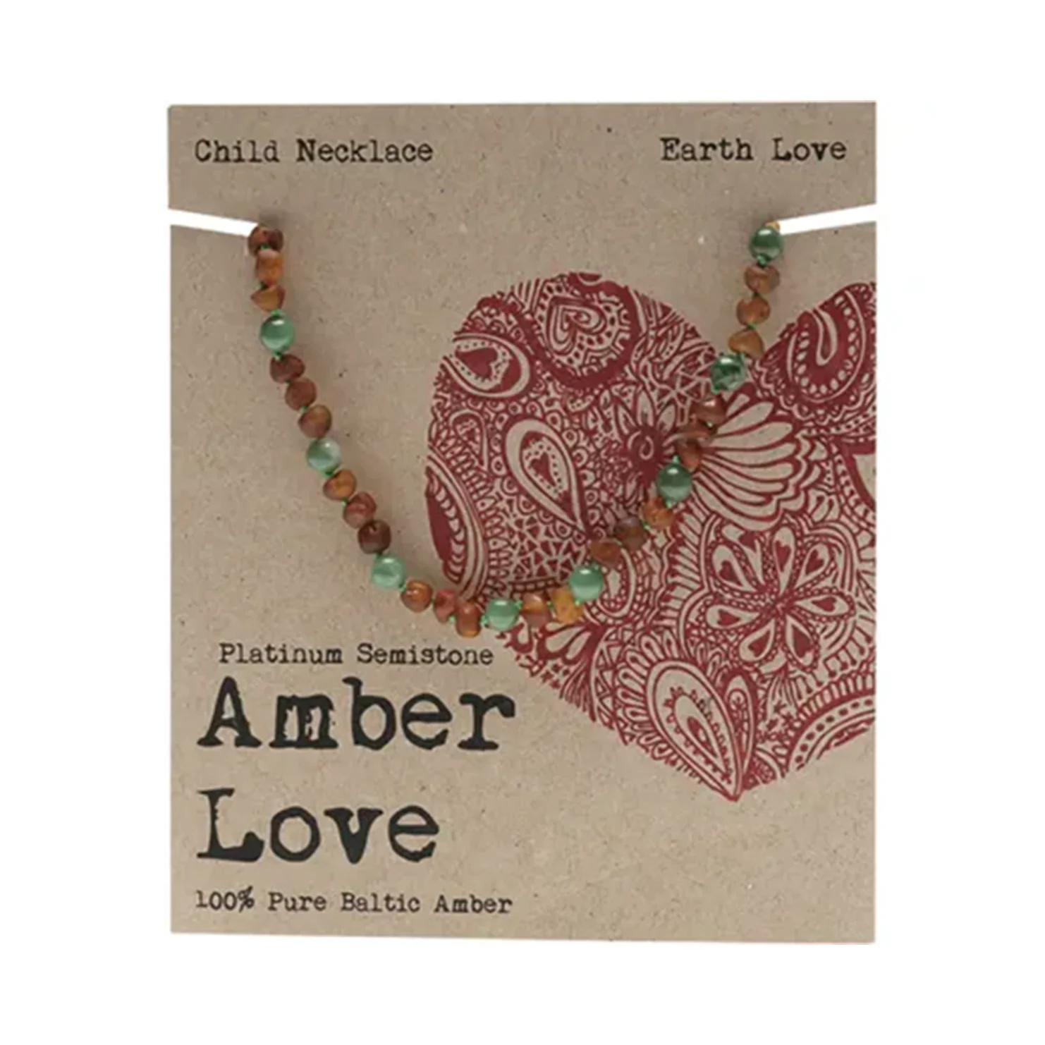 Amber Love 100% Baltic Amber, Children's Necklace 33cm, Please Choose Your Design - Image 6
