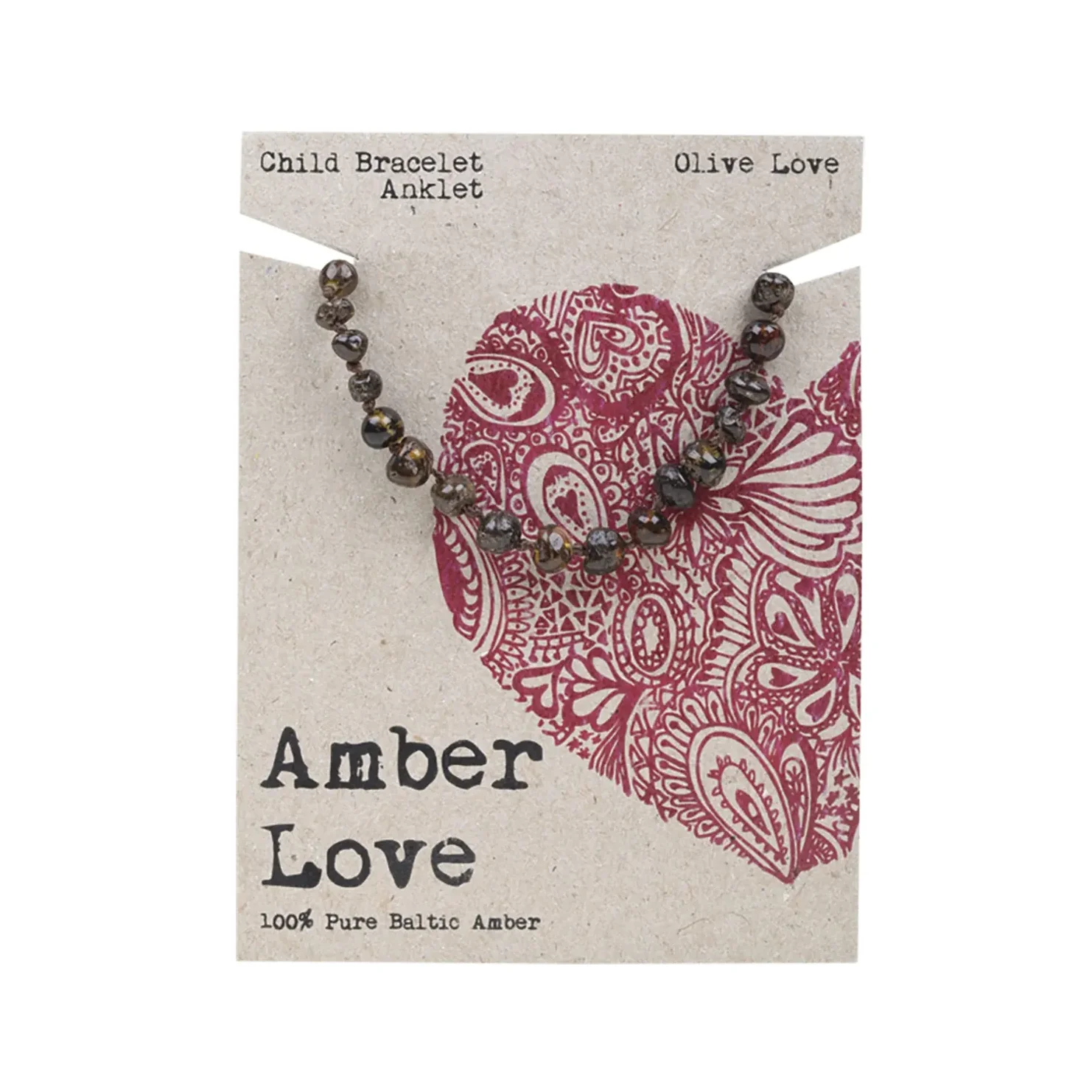 Amber Love 100% Baltic Amber, Children's Bracelet/Anklet 14cm, Please Choose Your Design - Image 4