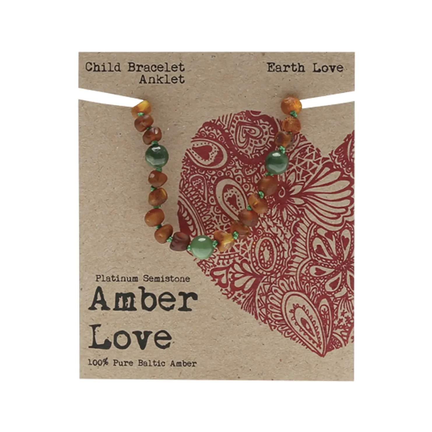 Amber Love 100% Baltic Amber, Children's Bracelet/Anklet 14cm, Please Choose Your Design - Image 6