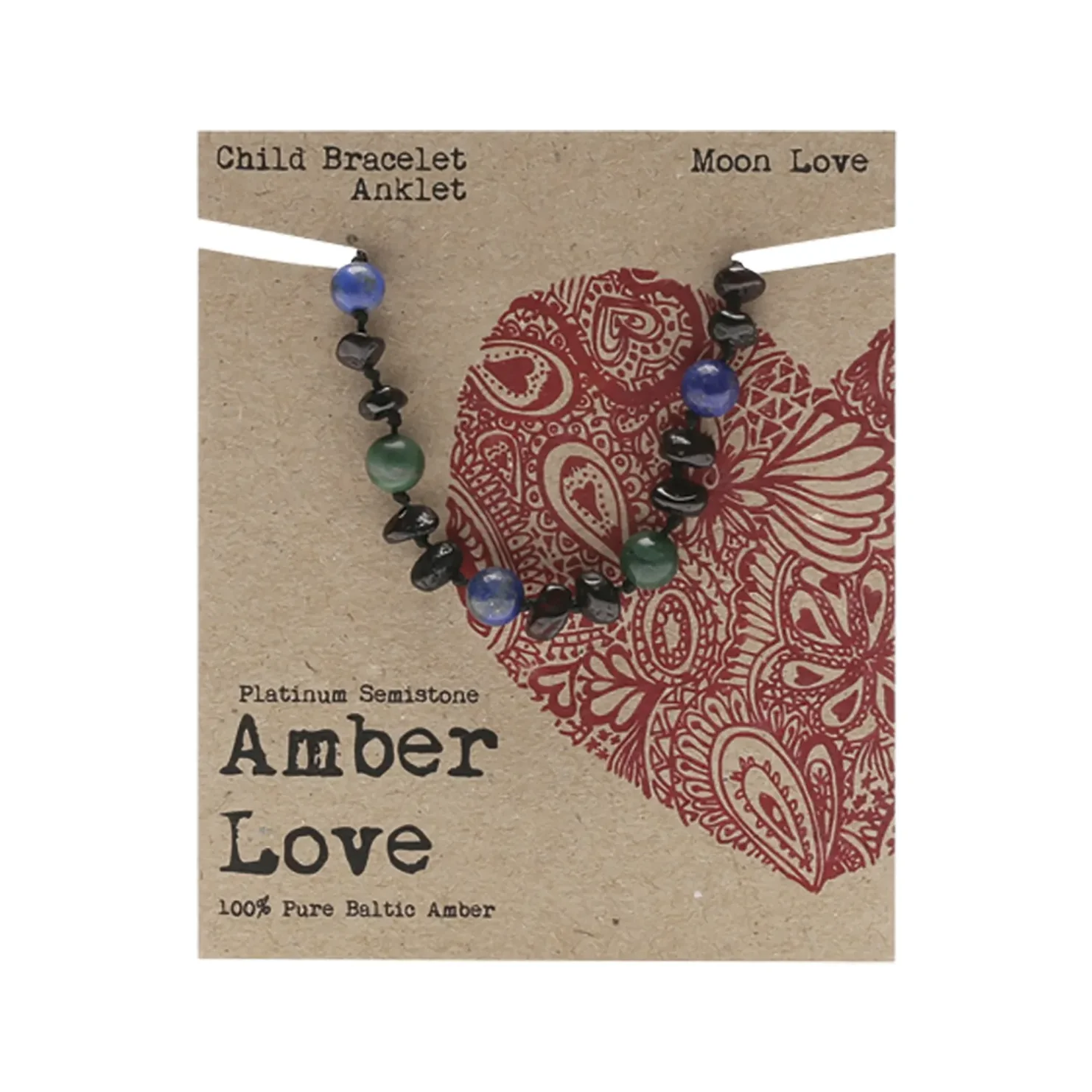 Amber Love 100% Baltic Amber, Children's Bracelet/Anklet 14cm, Please Choose Your Design - Image 8