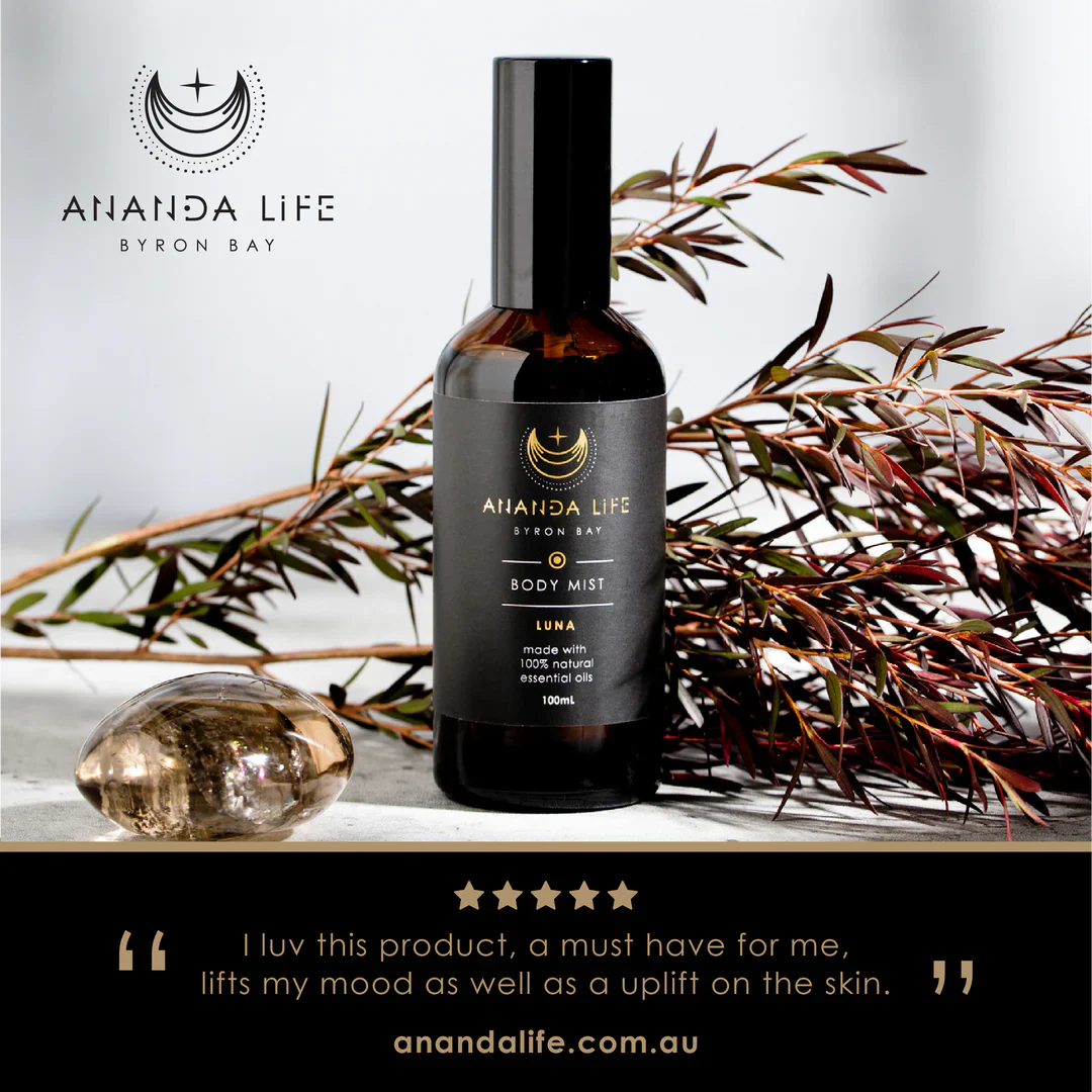 Ananda Life Body Mist 100mL, Luna - Image 2