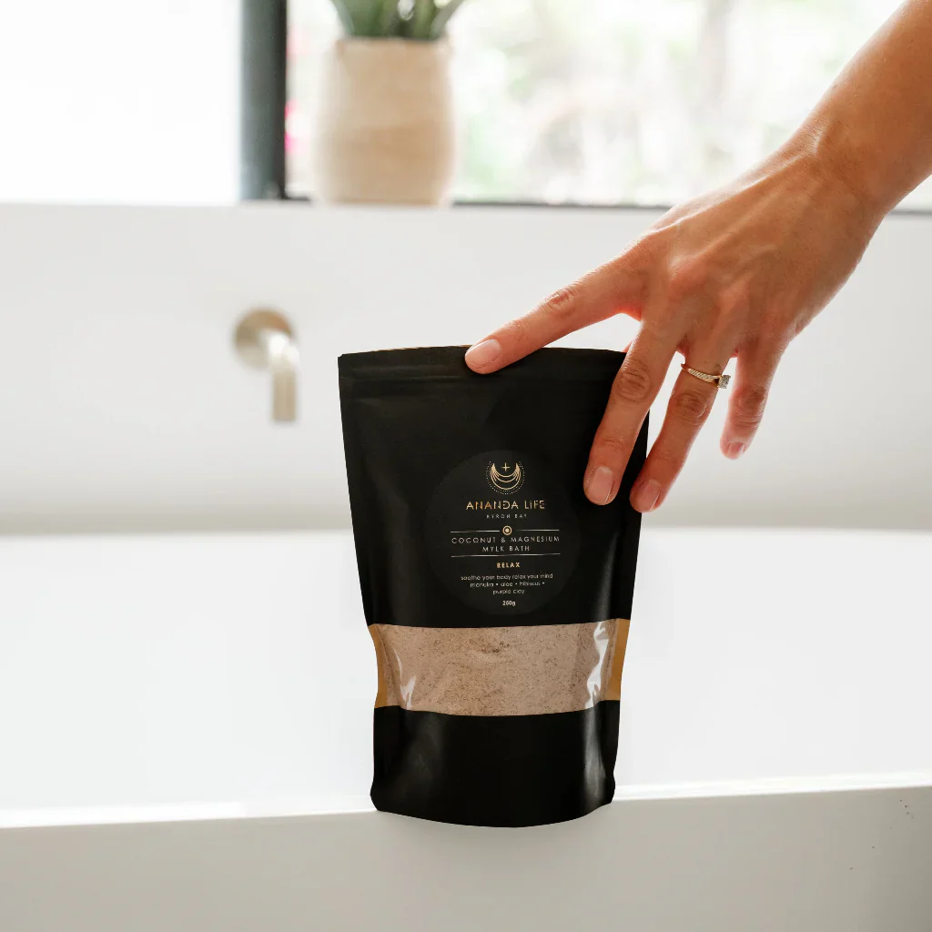 Ananda Life Coconut Magnesium Mylk Bath Soak, Choose Your Ritual - Image 2