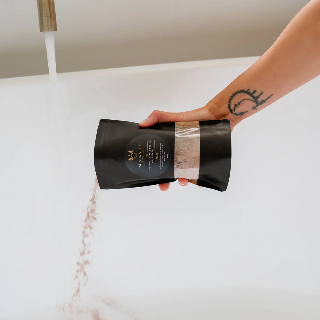 Ananda Life Coconut Magnesium Mylk Bath Soak, Choose Your Ritual - Image 3