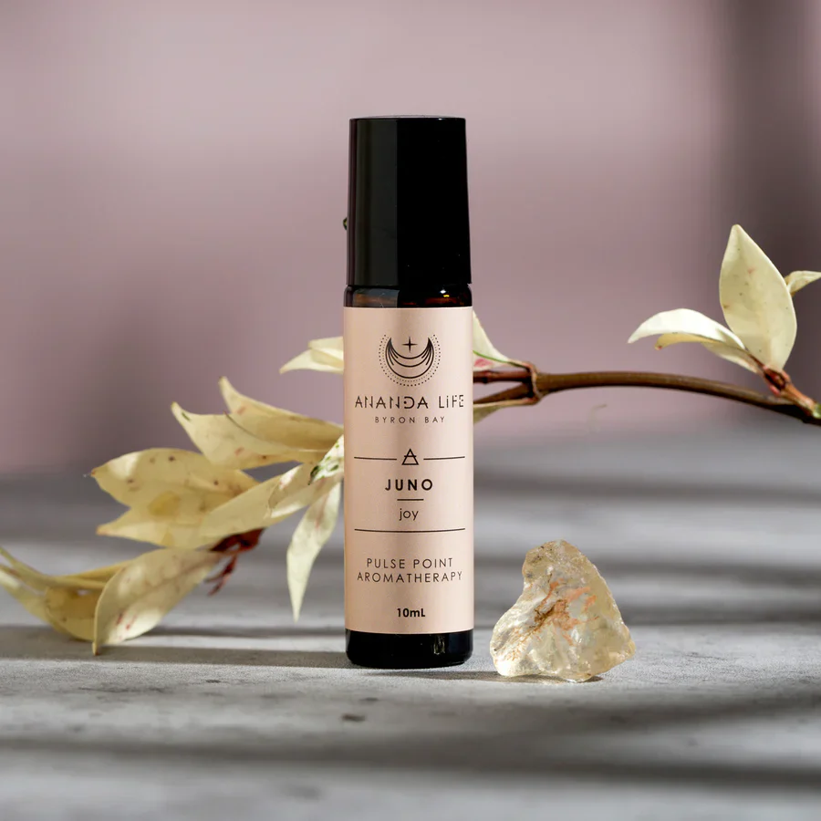 Ananda Life Juno Joy Spiritual Joyous Pulse Point Aromatherapy Roller 10mL,  Bright, Fresh & Uplifting - Image 4