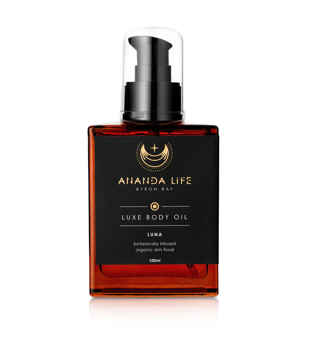 Ananda Life Luxe Body Oil 100mL, Luna Botanical Skinfood - Image 4