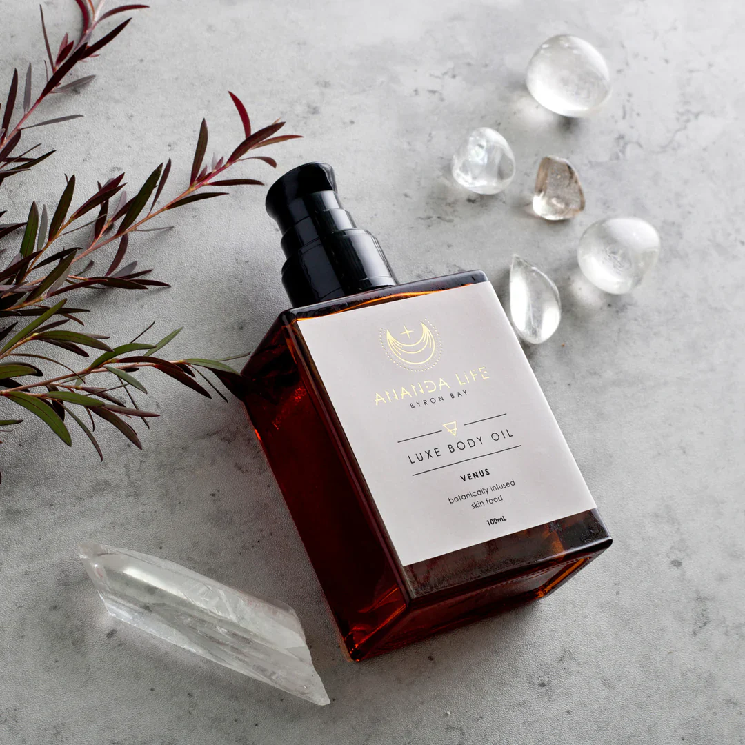 Ananda Life Luxe Body Oil 100mL, Venus Botanical Skinfood