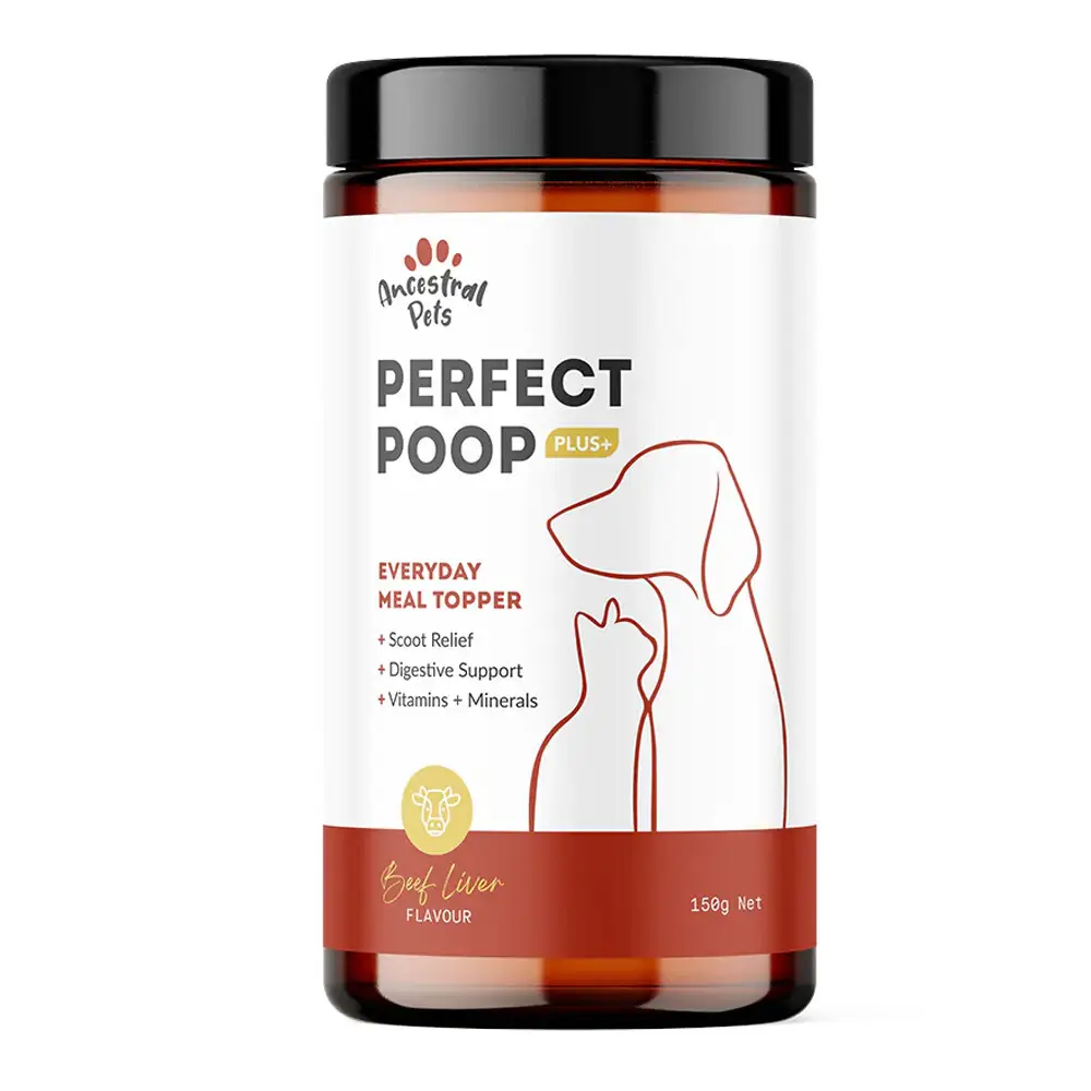 Ancestral Pets Perfect Poop 150g, 100% Australian With A Beef Liver Flavour