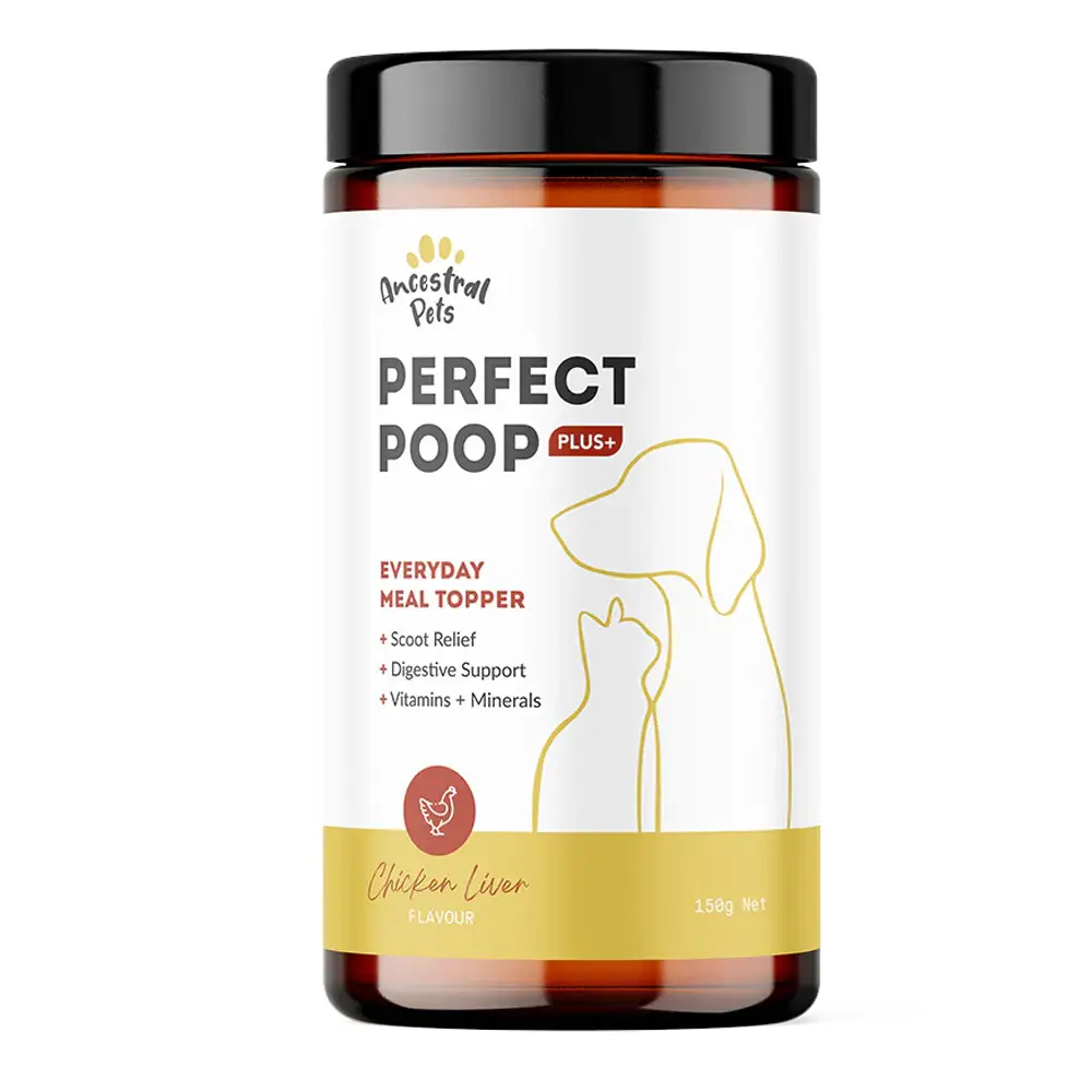 Ancestral Pets Perfect Poop 150g, 100% Australian With A Chicken Liver Flavour