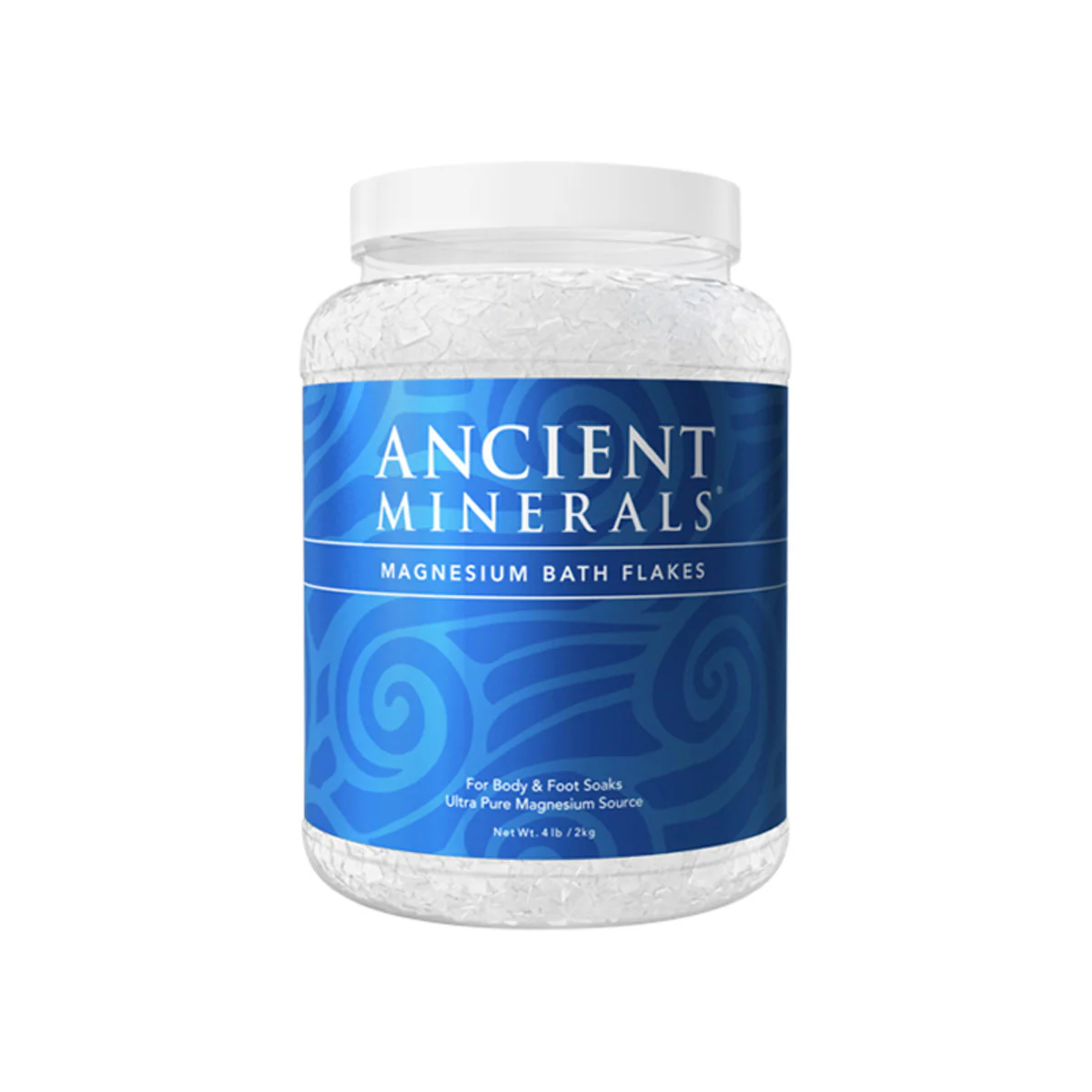 Ancient Minerals Magnesium Bath Flakes Ultra 750g, 2Kg Or 3.63Kg, Magnesium Chloride With MSM - Image 3