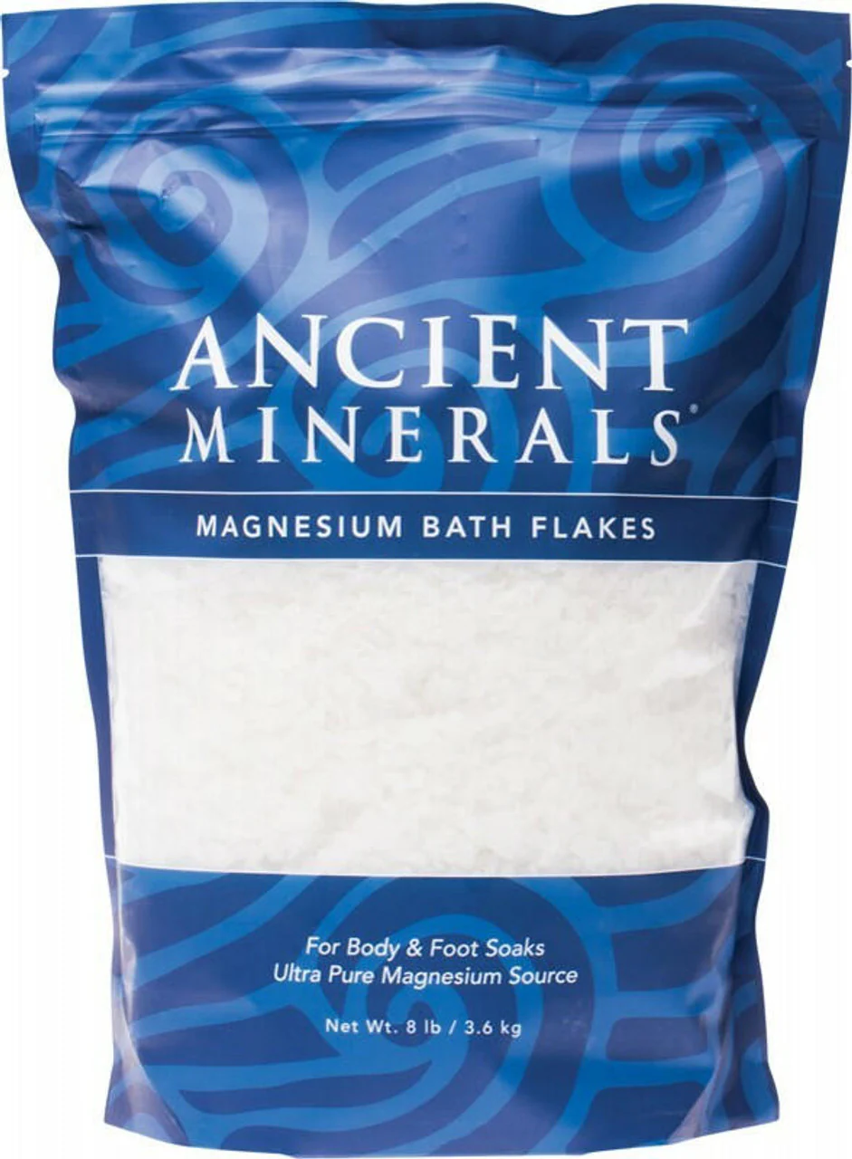 Ancient Minerals Magnesium Bath Flakes Ultra 750g, 2Kg Or 3.63Kg, Magnesium Chloride With MSM - Image 4