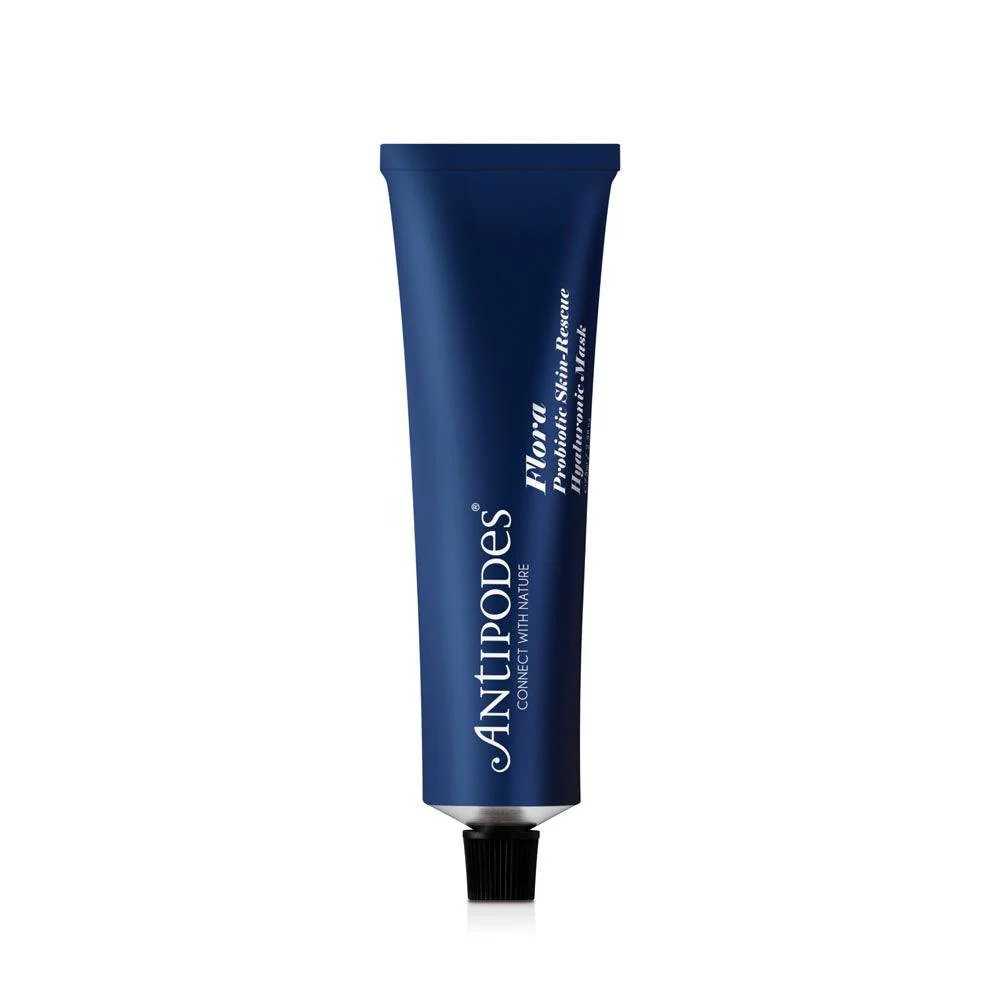 Antipodes Flora Probiotic Skin-Rescue Hyaluronic Mask 75mL, For Red & Irritated Skin - Image 2
