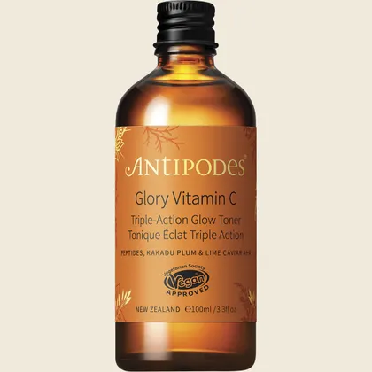 Antipodes Glory Vitamin C Triple-Action Glow Toner 100ml, Brighten & Resurface - Image 2