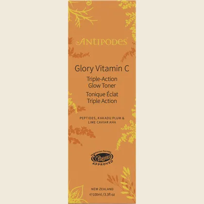 Antipodes Glory Vitamin C Triple-Action Glow Toner 100ml, Brighten & Resurface - Image 3