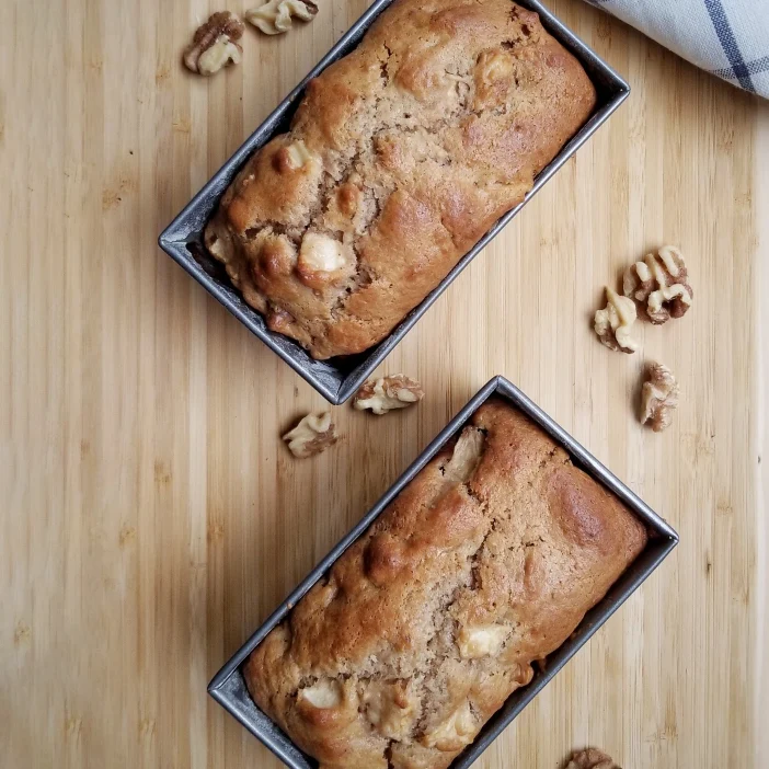 Apple Cinnamon Walnut Loaf (Single Size Serve)