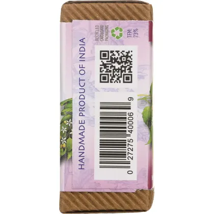 Auromere Ayurvedic Neem Soap 78g, Himalayan Rose Fragrance - Image 3