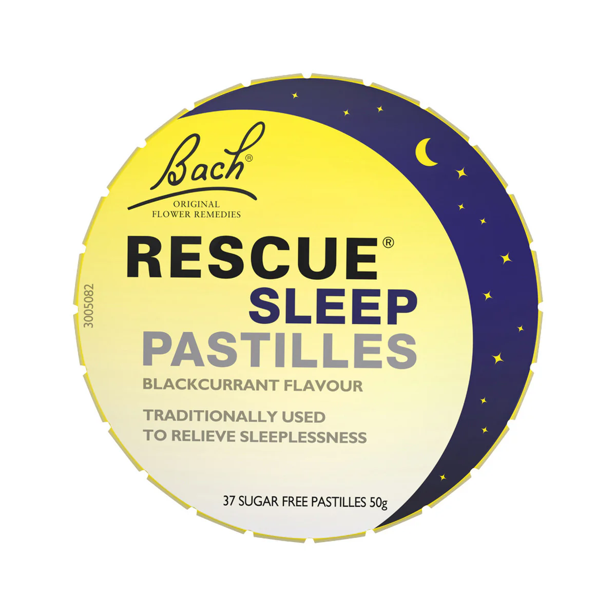 Bach Flower Remedies Rescue SLEEP Pastilles 50g, Blackcurrant Flavour & Sugar Free - Image 3