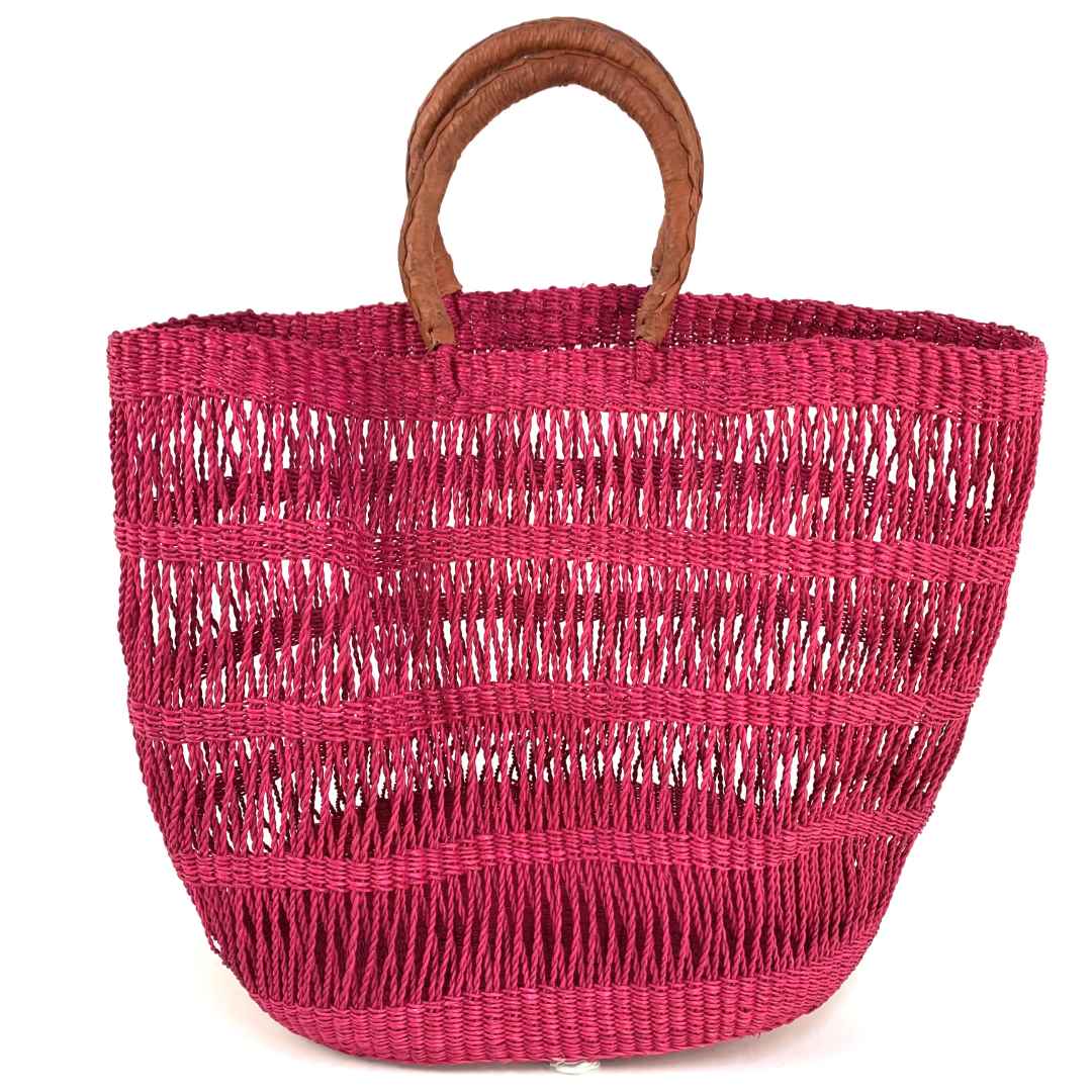 Bashiri African Bolga Basket, Tote Bag - Image 5