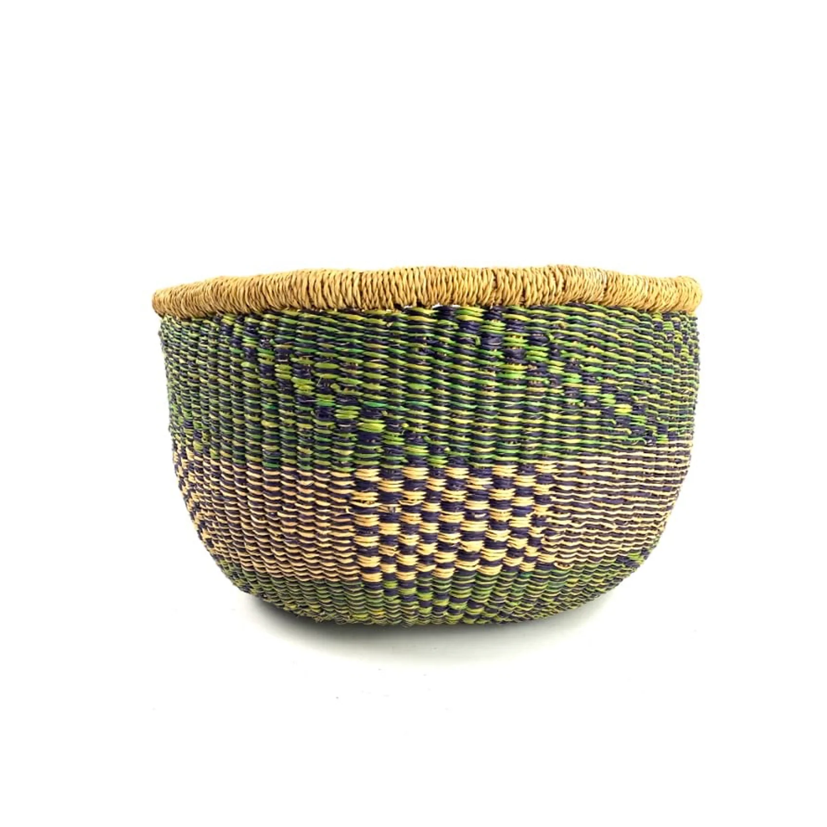 Bashiri African Bolga Basket, Uba Basket - Images Are For Reference Only Colours May Vary - Image 3
