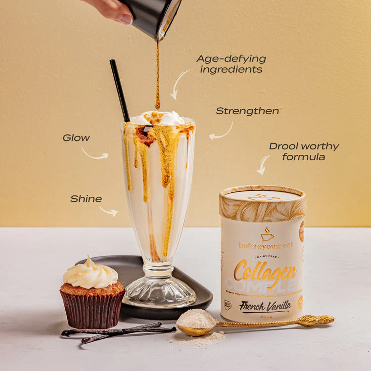 Before You Speak Collagen Complex 200g, Caramel Flavour - Image 5