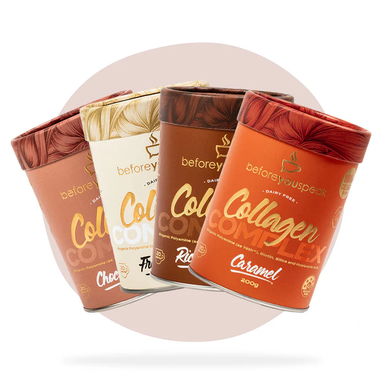 Before You Speak Collagen Complex 200g, Choc Hazelnut Flavour - Image 8