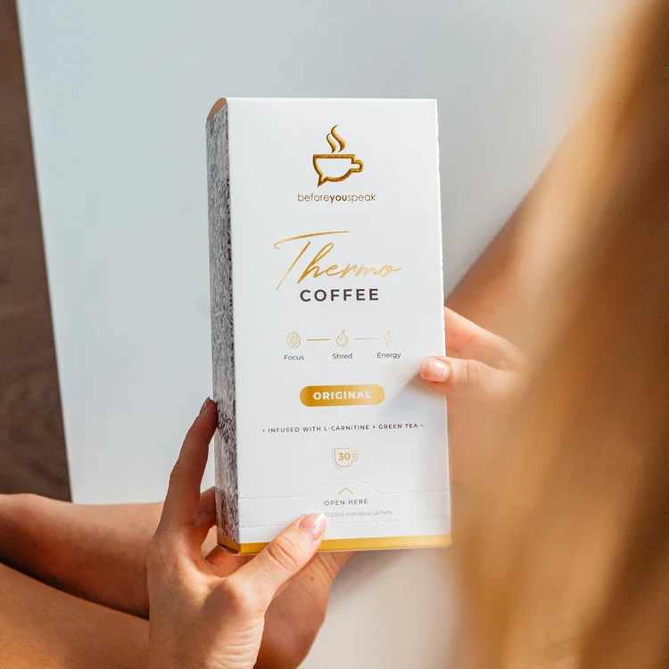 Before You Speak Thermo Coffee 6.5g, 7 Pack Or 30 Pack, Original Flavour - Image 6