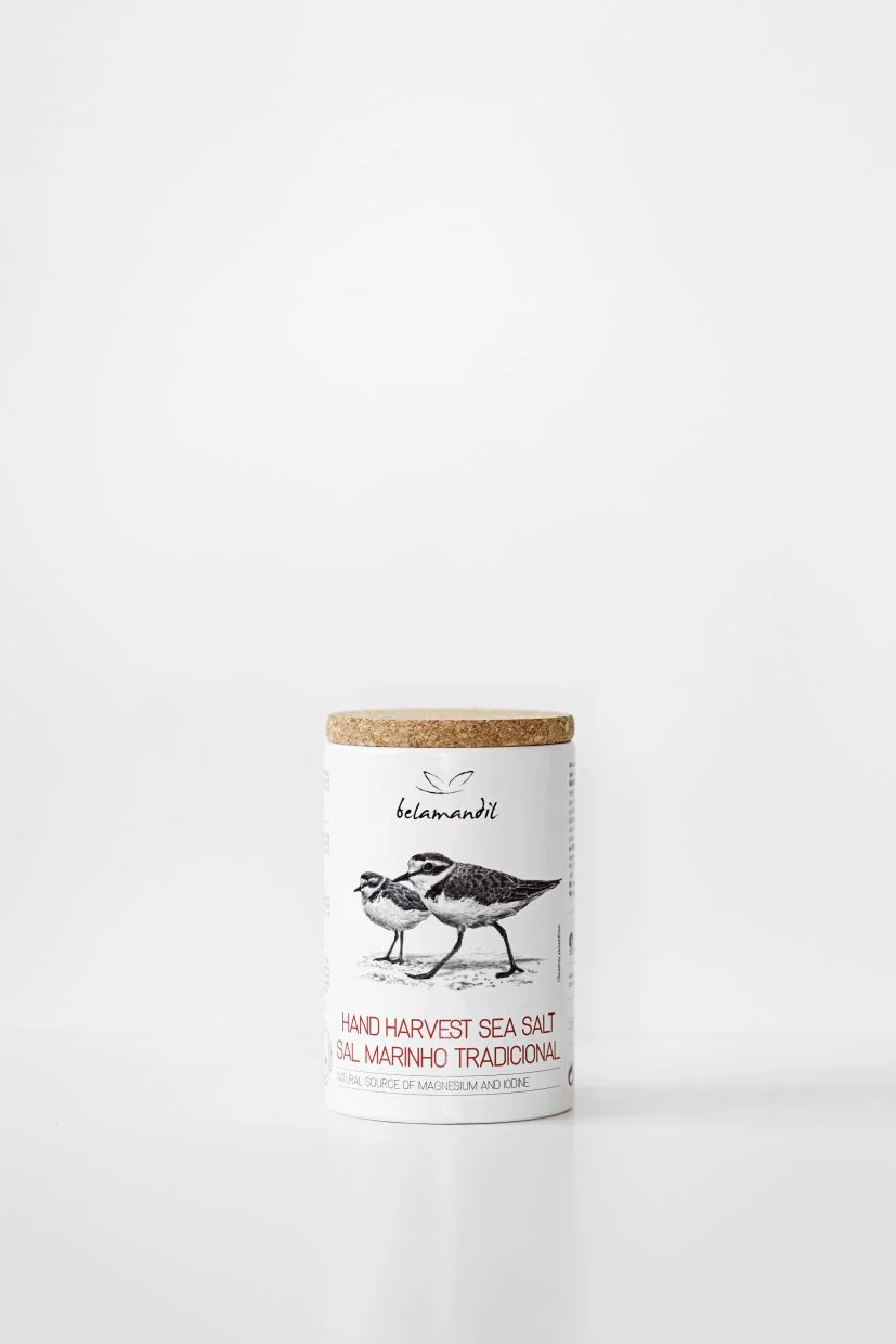 Belamandil Hand Harvested Organic Course Sea Salt 500g, Natural Source Of Magnesium & Iodine