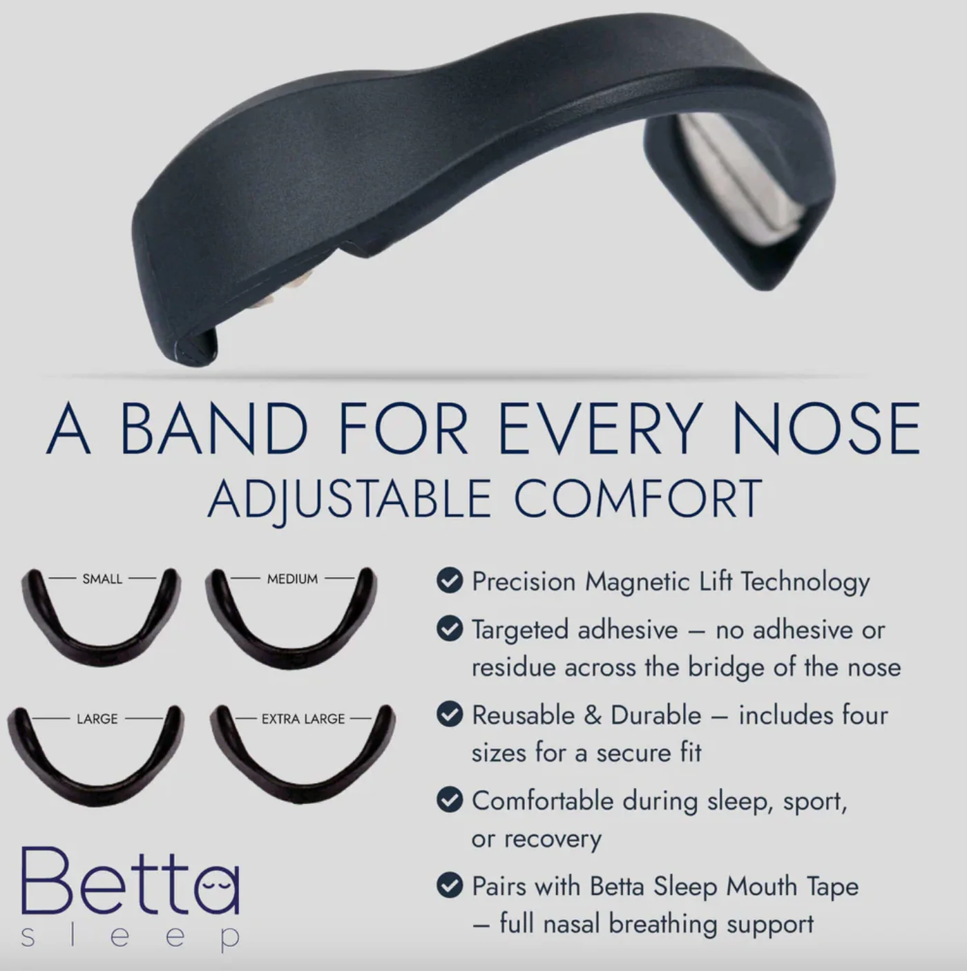 Betta Sleep Magnetic BreatheBand 15 Day Starter Kit, Opens Nasal Passages - Image 5