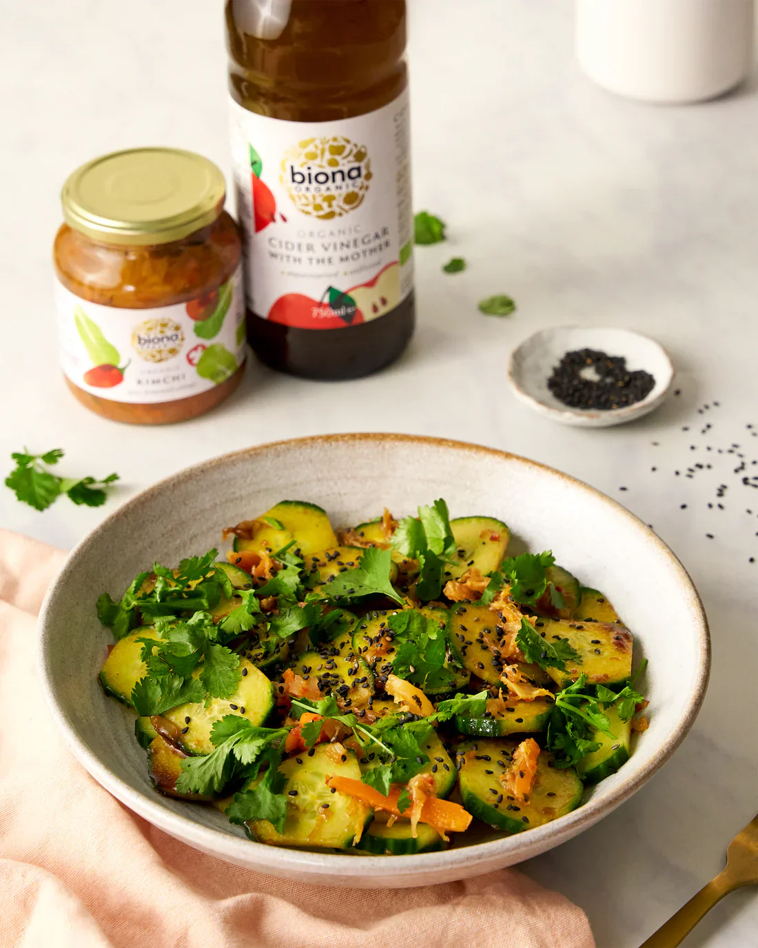 Biona Certified Organic Kimchi 350g, Spice Up Your Meals! - Image 2