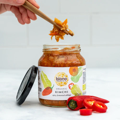 Biona Certified Organic Kimchi 350g, Spice Up Your Meals! - Image 3
