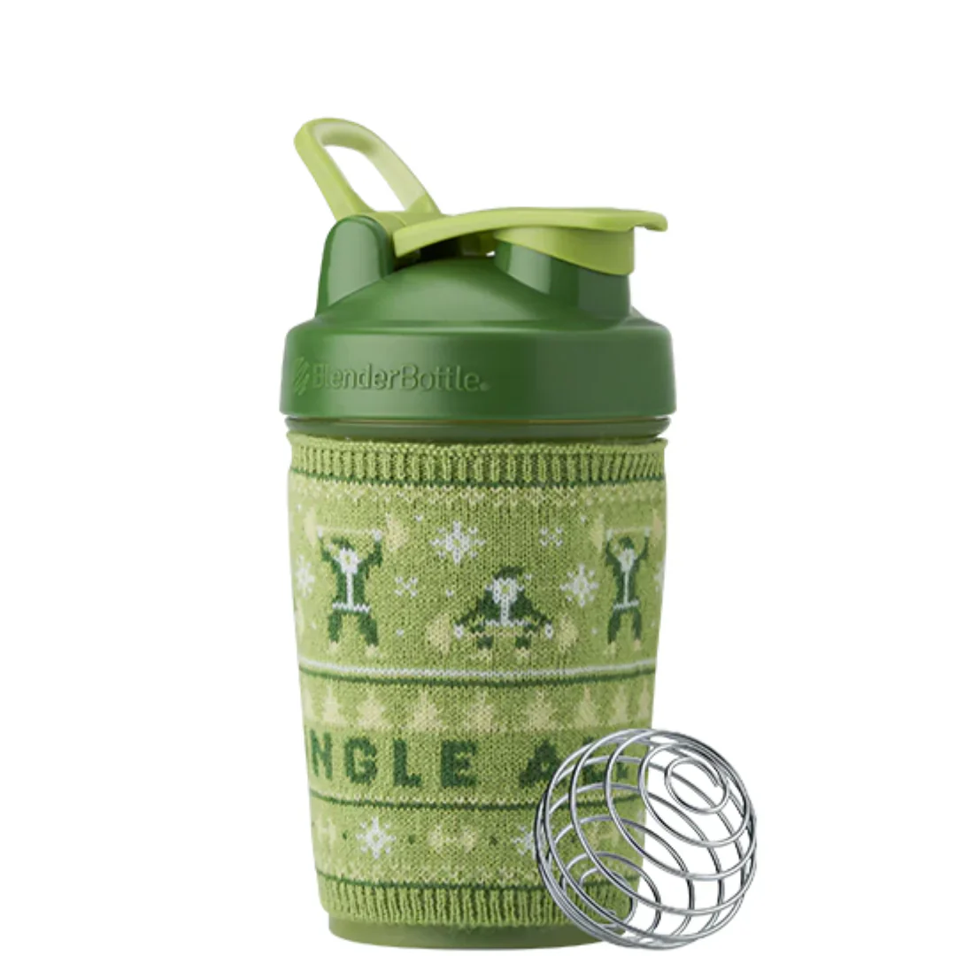 Blender Bottle Classic™ Jingle All The Whey V2 20oz / 600mL, BPA Free With A Spout Guard