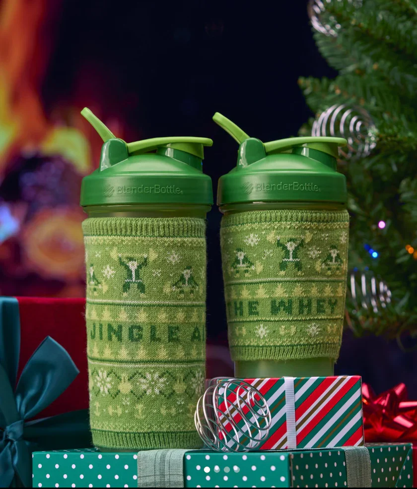 Blender Bottle Classic™ Jingle All The Whey V2 20oz / 600mL, BPA Free With A Spout Guard - Image 2