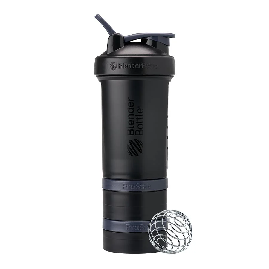 Blender Bottle ProStak V2 22oz / 651mL, BPA Free With A Storage Compartment & A Pull Out Pill Tray; Please Choose Your Colour - Image 9