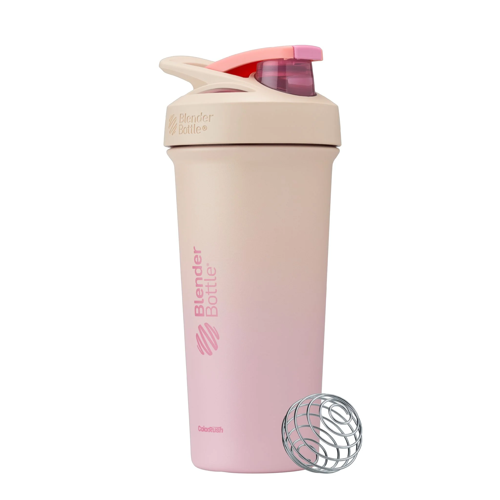 Blender Bottle Strada™ SLEEK Stainless Steel & Insulated 24oz / 710mL, Spill-Proof With A Lockable Flip Cap; Please Choose Your Colour - Image 3