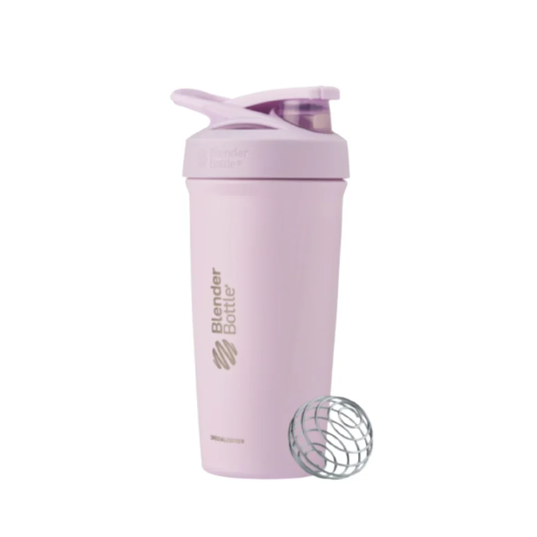Blender Bottle Strada™ Stainless Steel & Insulated 24oz / 710mL, Spill-Proof With A Lockable Flip Cap; Please Choose Your Colour - Image 5