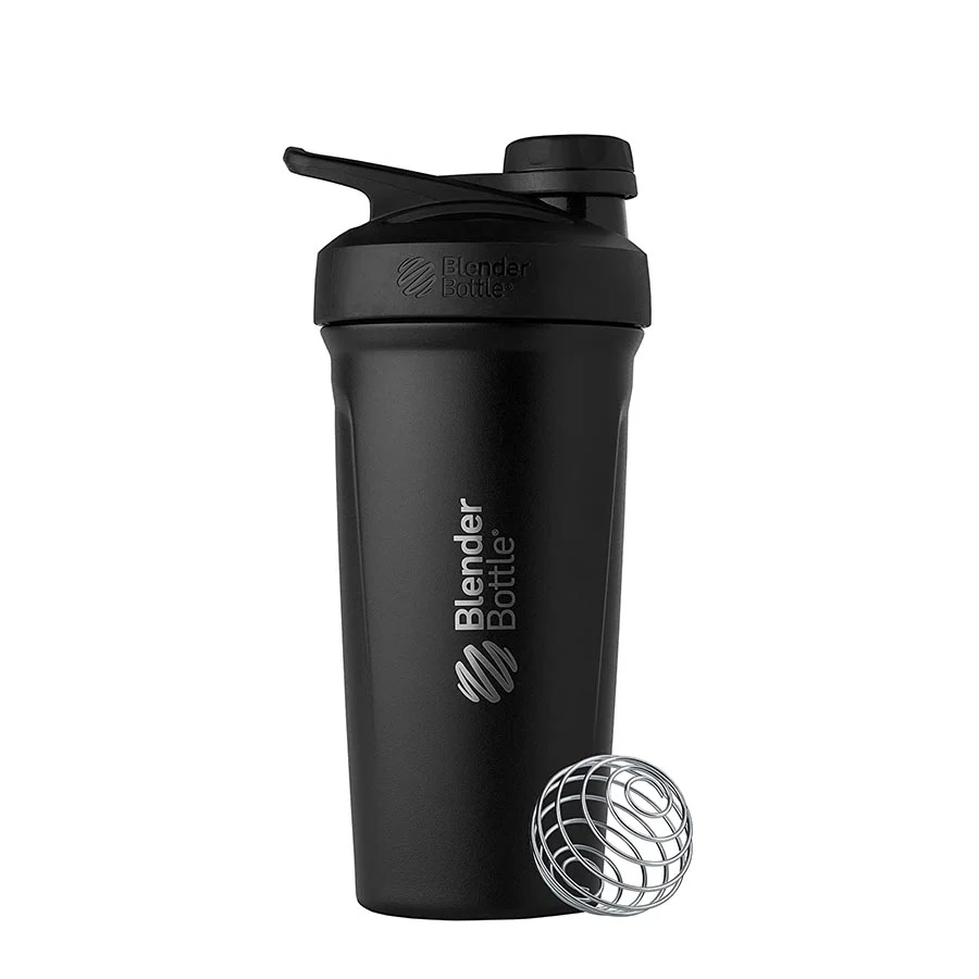 Blender Bottle Strada™ Stainless Steel & Insulated 24oz / 710mL, Spill-Proof With A Twist Lid; Please Choose Your Colour