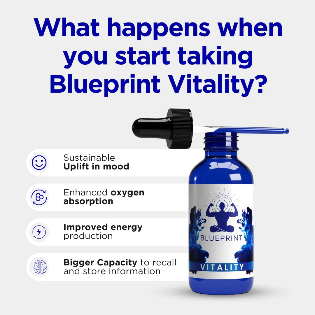 Blueprint Vitality Methylene Blue 30mL, Say Goodbye To Brain Fog! - Image 2