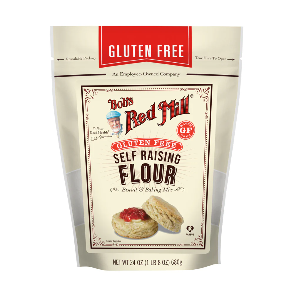 Bob's Red Mill Gluten Free Self Raising Flour 680g, Biscuit & Baking Mix