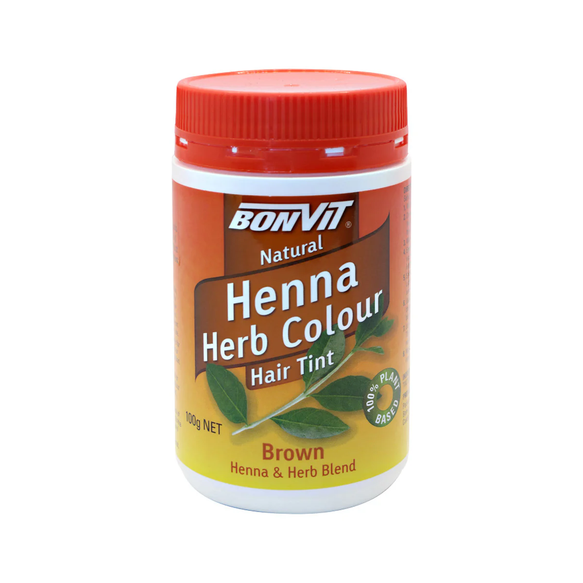 Bonvit Natural Hair Tint Henna Herb Colour 100g, Please Choose Your Colour From The List Below - Image 3