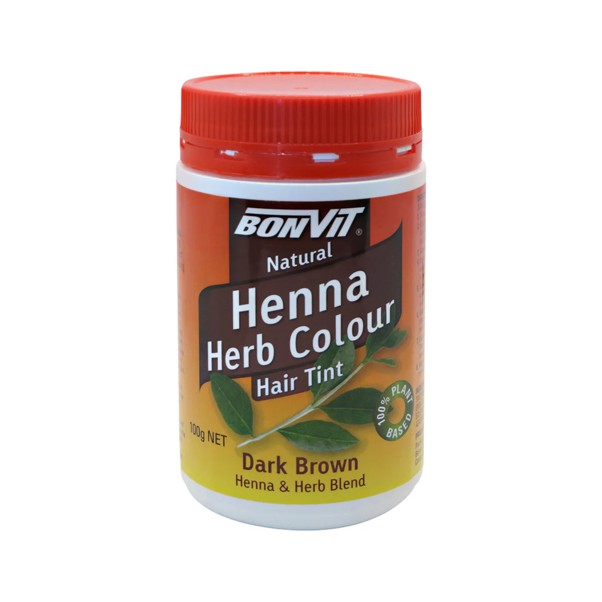 Bonvit Natural Hair Tint Henna Herb Colour 100g, Please Choose Your Colour From The List Below - Image 5